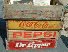 Coke and Pepsi cases